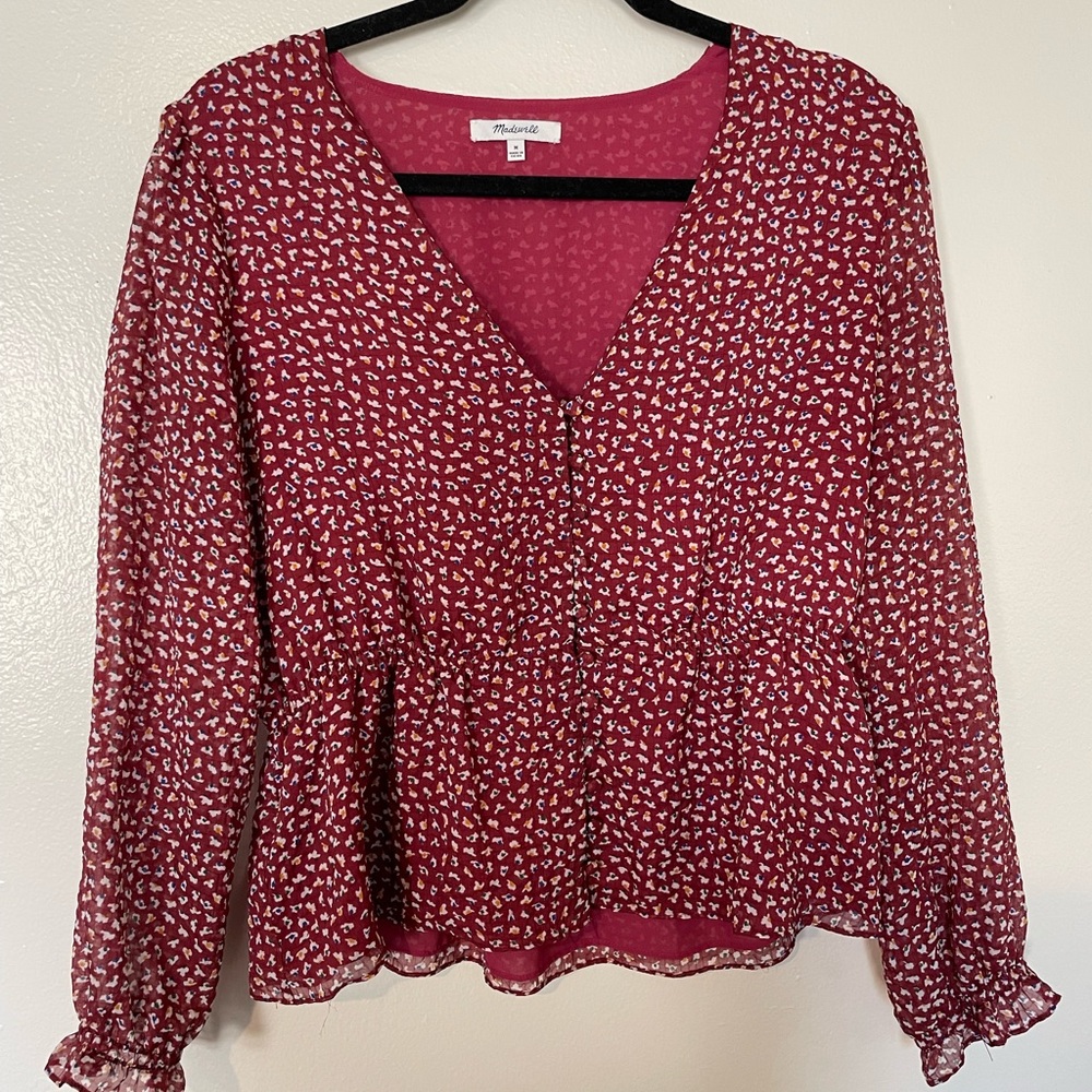 Floral Blouse - M